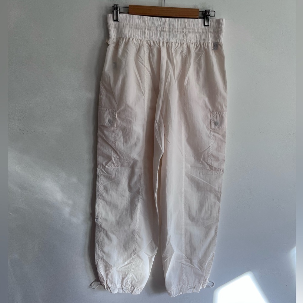 Athleta ~ Alicia Keys ~ Womens High Waist Utility Pant White Size 10 - Picture 5 of 9